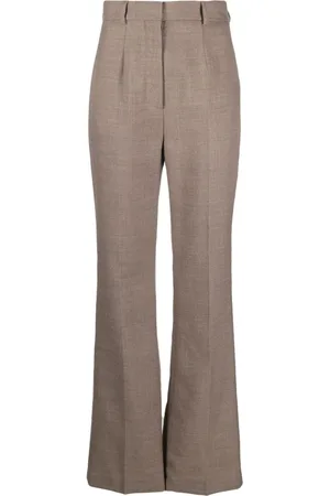 Nanushka Carillo high-waist slim-fit wool trousers