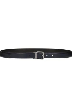 Dolce & Gabbana Logo-print leather belt