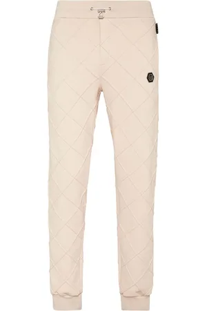 Philipp Plein Logo-appliqu?? quilted track pants
