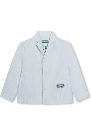 Kenzo Stripe-pattern cotton-blend blazer