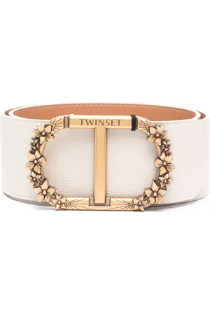 Twin-Set Oval T buckle belt