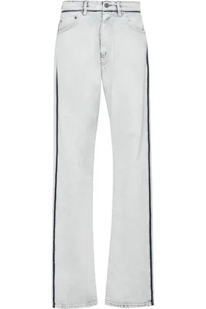 Maison Margiela Straight-leg cotton washed jeans