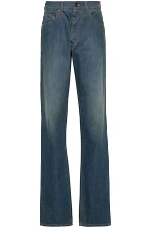 Maison Margiela Straight-leg cotton jeans