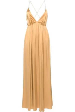 ZIMMERMANN Open-back silk maxi dress