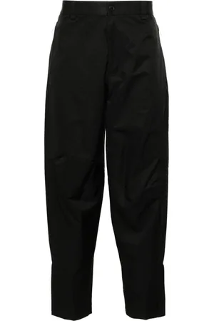 Lanvin Tapered-cut biker trousers