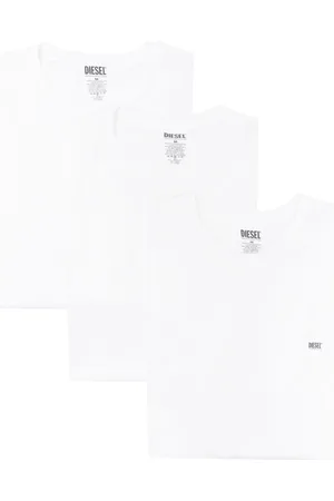 Diesel Logo-print cotton T-shirt (pack of three)