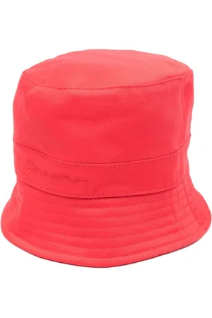 Jacquemus Embroidered-logo bucket hat