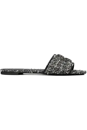 Tory burch glitter online sandals