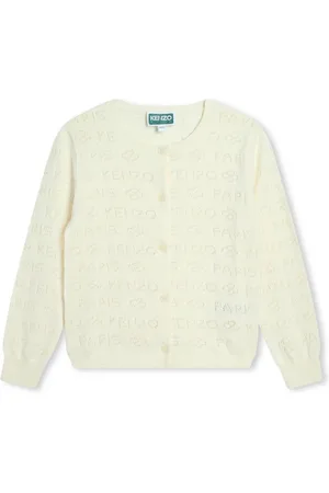 Kenzo Pointelle-knit cotton cardigan