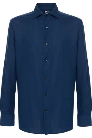 Boggi Milano Long sleeve piqu?? shirt