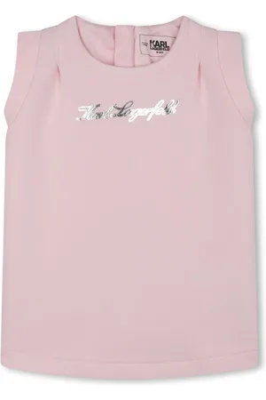 Karl Lagerfeld Logo-print sleeveless dress
