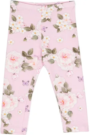MONNALISA Floral-print leggings