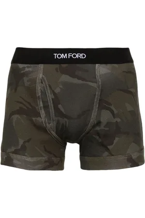 Tom Ford Patterned stretch-cotton boxers