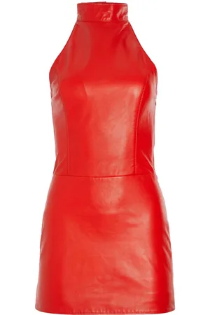 Retrofete Roxy leather minidress
