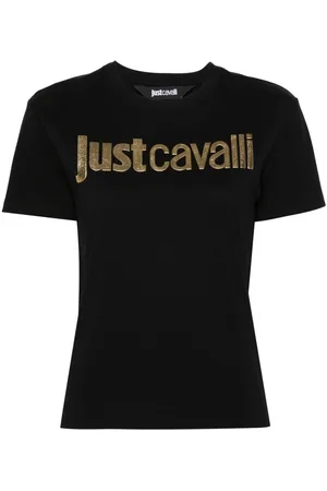 Roberto Cavalli Logo-print cotton T-shirt
