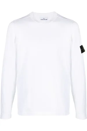 Stone Island Compass-badge jersey-knit jumper