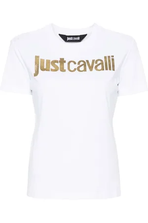 Roberto Cavalli Logo-print cotton T-shirt