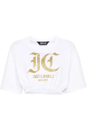 Roberto Cavalli Logo-print cotton T-shirt