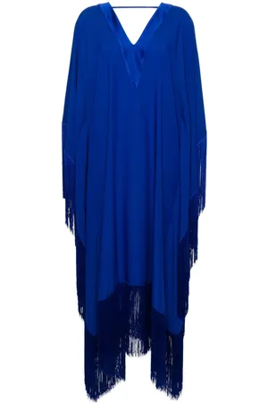 ‎Taller Marmo‎ Very Ross fringed kaftan dress