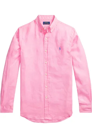 Ralph Lauren Polo Pony-embroidered linen shirt