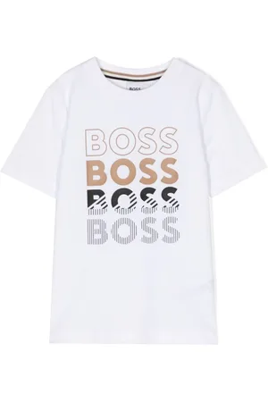 HUGO BOSS Logo-print jersey T-shirt