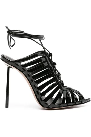 Sam Edelman Lylah Lace Up Stiletto Sandal | Women's Heels