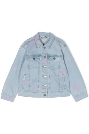 Stella McCartney Stars-print denim jacket
