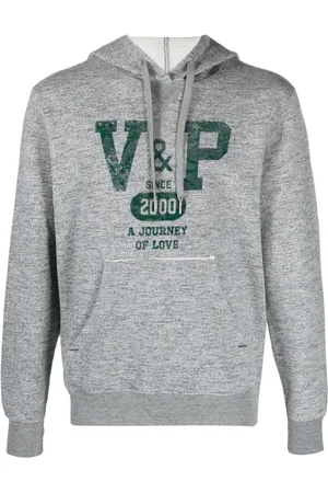 Golden Goose Journey printed cotton hoodie