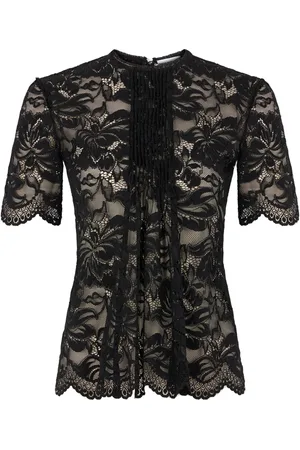 Paco rabanne Scalloped lace top