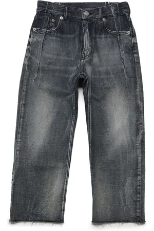 Maison Margiela Raw-cut straight-leg jeans