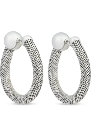 Paco rabanne Pixel hoop earrings