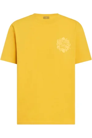 Etro Pegaso-embroidered cotton T-shirt