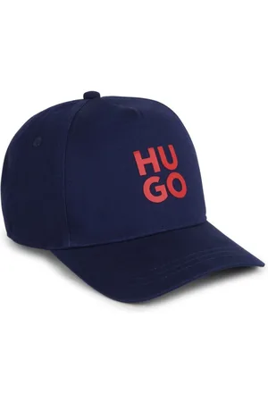 HUGO BOSS Logo-print cotton cap