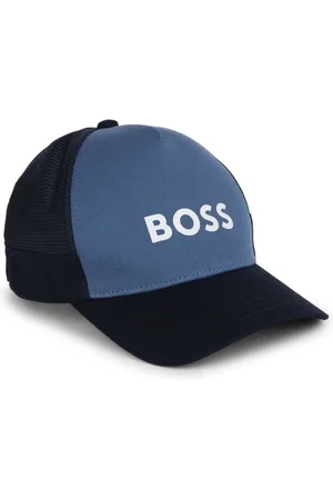 HUGO BOSS Logo-print colour-block cap