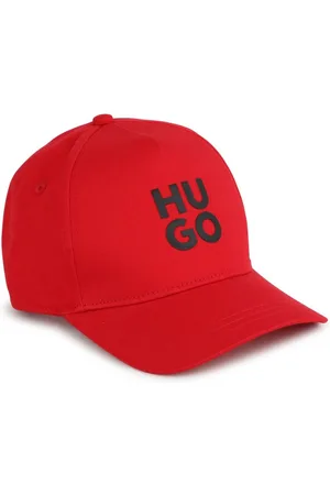 HUGO BOSS Logo-print cotton cap