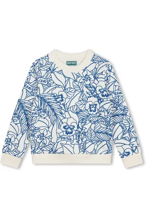 Kenzo Graphic-print cotton sweatshirt
