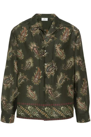 Etro Paisley-print button-up shirt