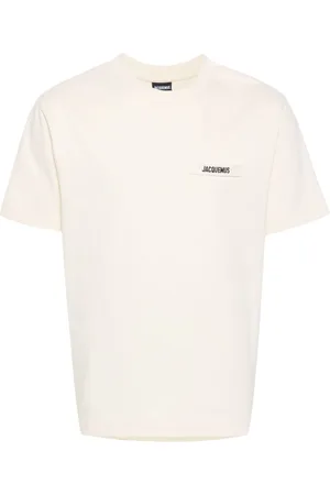 Jacquemus Le Gros Grain embroidered-logo T-shirt