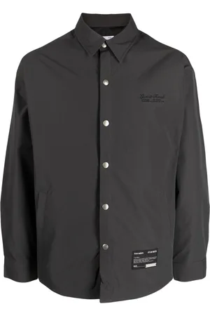 Izzue Quilted-panel shirt jacket