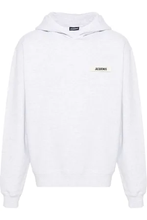 Jacquemus Le Hoodie Gros Grain logo-appliqu?? top