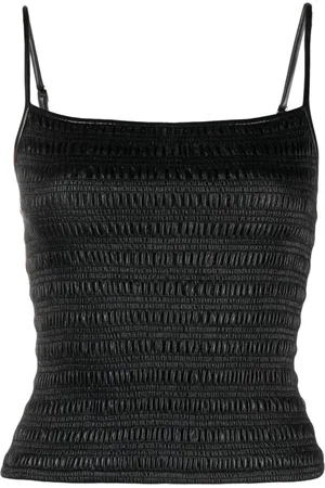 Nanushka Ruched square-neck top