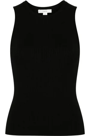 Vince Crew-neck ribbed tank top