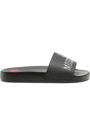 Moschino Logo-embellished slides