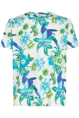 Etro Pegaso-motif graphic-print T-shirt