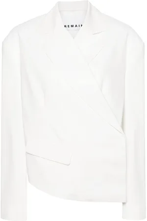REMAIN Asymmetric double-breasted blazer