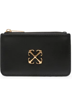 OFF-WHITE Jitney arrows-plaque leather wallet