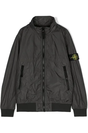 Stone Island Compass-badge zipped jacket