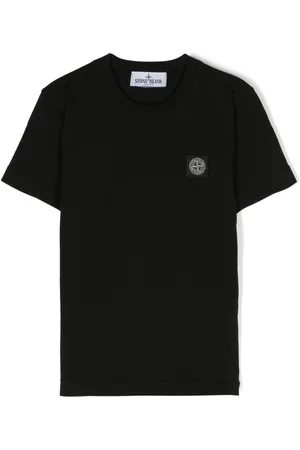 Stone Island Compass-patch cotton T-shirt
