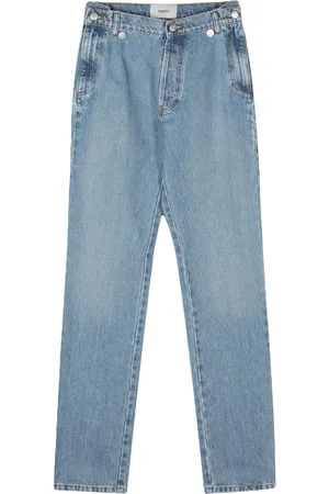 Guzom Womens Baggy Jeans- High Waisted Boyfriend Wide Leg Stretchy Fall  Fashion Denim Pants Light Blue Size 10 