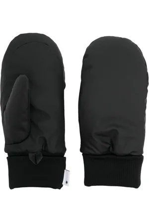 Rains Logo-tag padded mittens